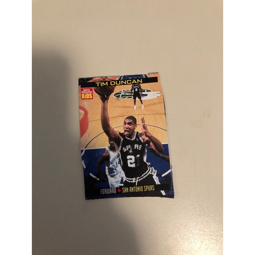 Tim Duncan‎ San Antonio Spurs #923 NBA Sports Illustrated for Kids SI For Kids